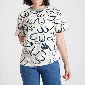 GRAVEL & GOLD ZEST TEE - BOOBS